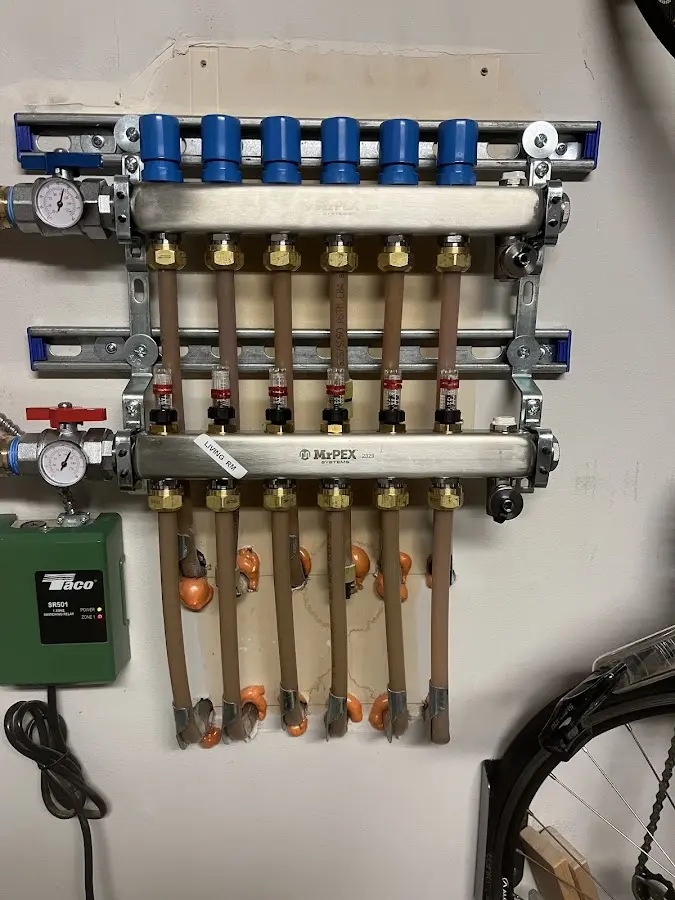 Plumber performing Sink Repair at a residential property in Hillcrest Heights